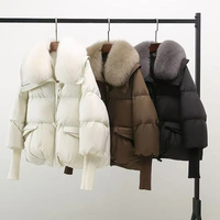Parka courte ultra légère pour femme, pardessus femme, veste chaude, mode coréenne, hiver, nouveau, adt, 2024 1